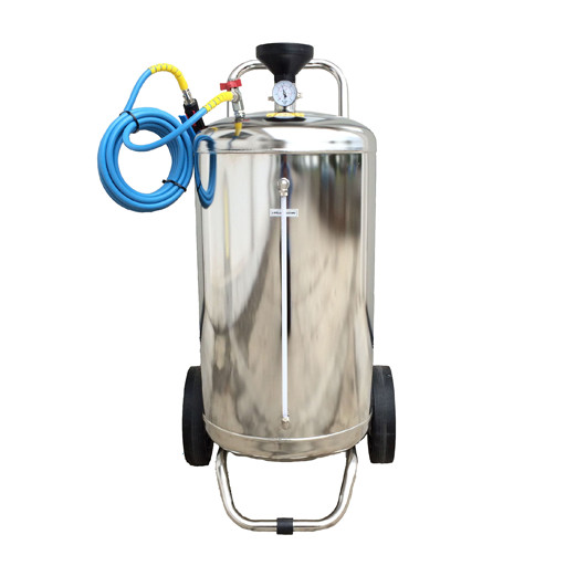 Nebulizzatore a schiuma in acciaio inox di Idro System capacità 100 litri
