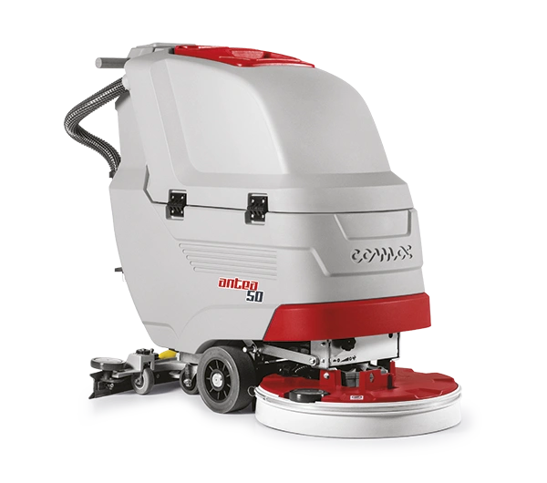 Capacità serbatoio soluzione: 40 l
Consigliata per spazi fino a: 2.200 m2
Autonomia batterie fino a: 4 h