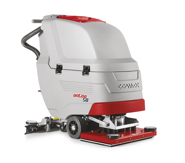 Capacità serbatoio soluzione: 40 l
Consigliata per spazi fino a: 2.200 m2
Autonomia batterie fino a: 4 h