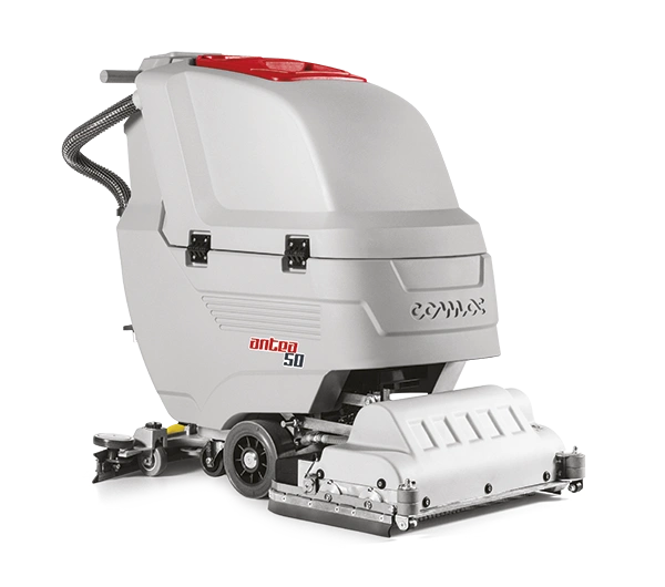 Capacità serbatoio soluzione: 40 l
Consigliata per spazi fino a: 2.200 m2
Autonomia batterie fino a: 4 h