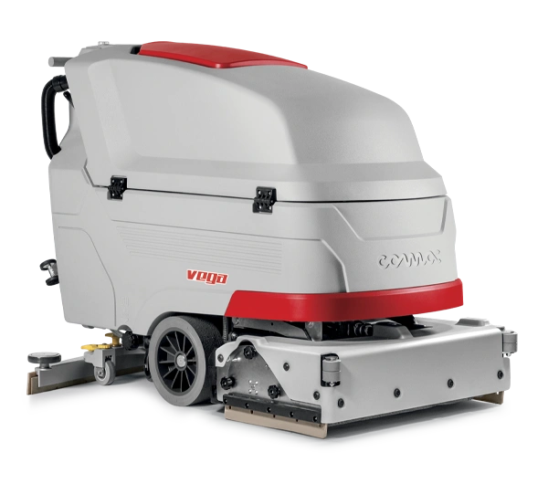 Capacità serbatoio soluzione: 75 l
Consigliata per spazi fino a: 4.500 m2
Autonomia batterie fino a: 3,5 h