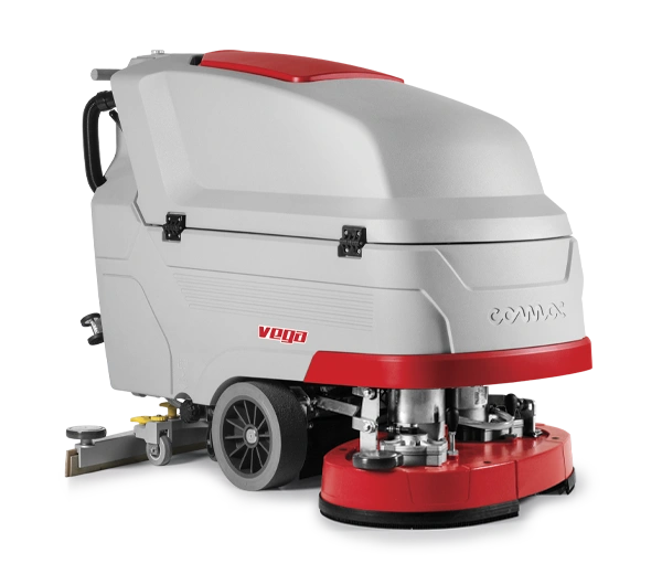 Capacità serbatoio soluzione: 75 l
Consigliata per spazi fino a: 4.500 m2
Autonomia batterie fino a: 3,5 h